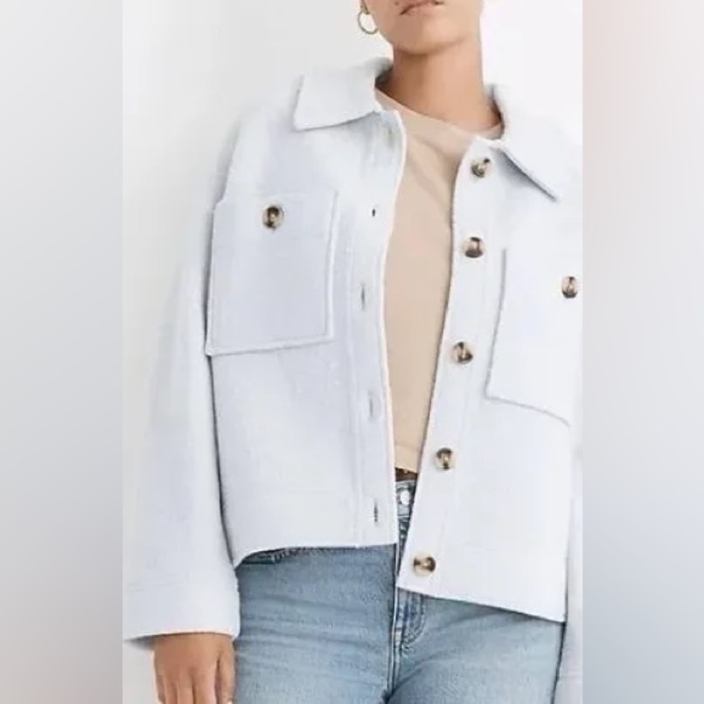 Madewell Merino Wool Sweater Jacket